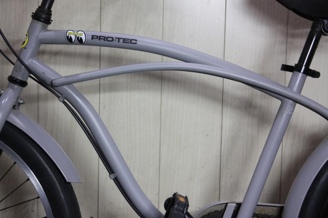 プロテックpro-tec 24インチ　シマノ6速 410mm ビーチクルーザー