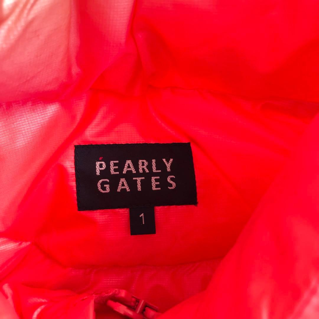 PEARLY GATESパーリーゲイツ2WAYダウンジャケットピンク