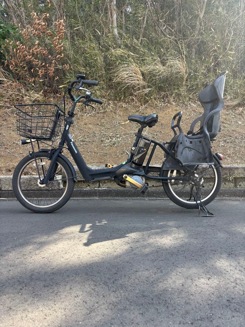 電動アシスト自転車 Panasonic ギュット　チャイルドシート付き２０インチ