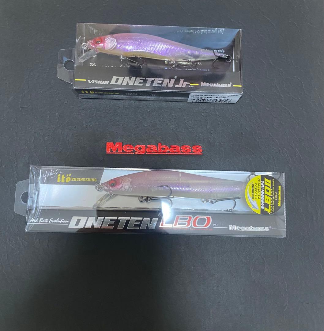 ルアー・フライ Megabass VISION ONETEN Jr. & LBO SP-C