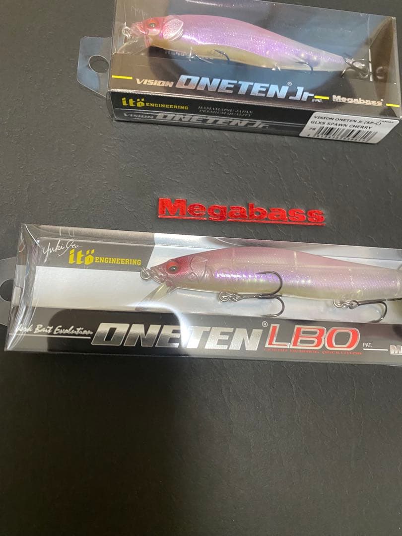 ルアー・フライ Megabass VISION ONETEN Jr. & LBO SP-C