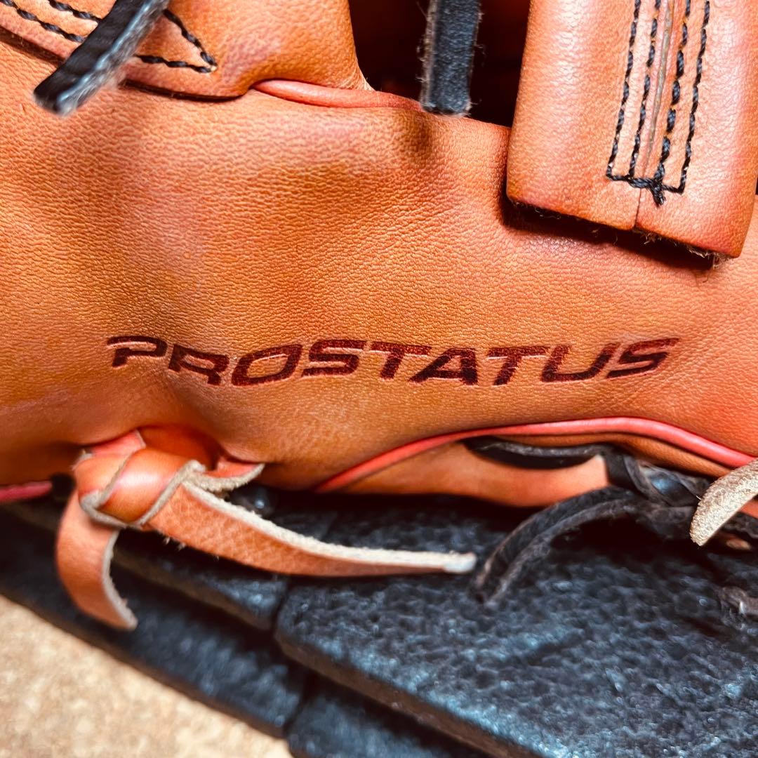 ZETT硬式野球外野手用グラブ右投げPROSTATUS/BPGーPRO／鈴木刻印