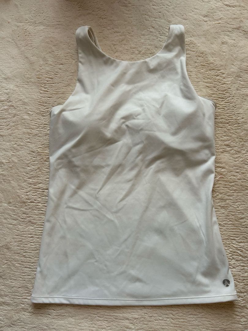 SUKALA ホットヨガ　紫色花柄ハイウエストヨガパンツ　上下セット　白　専用