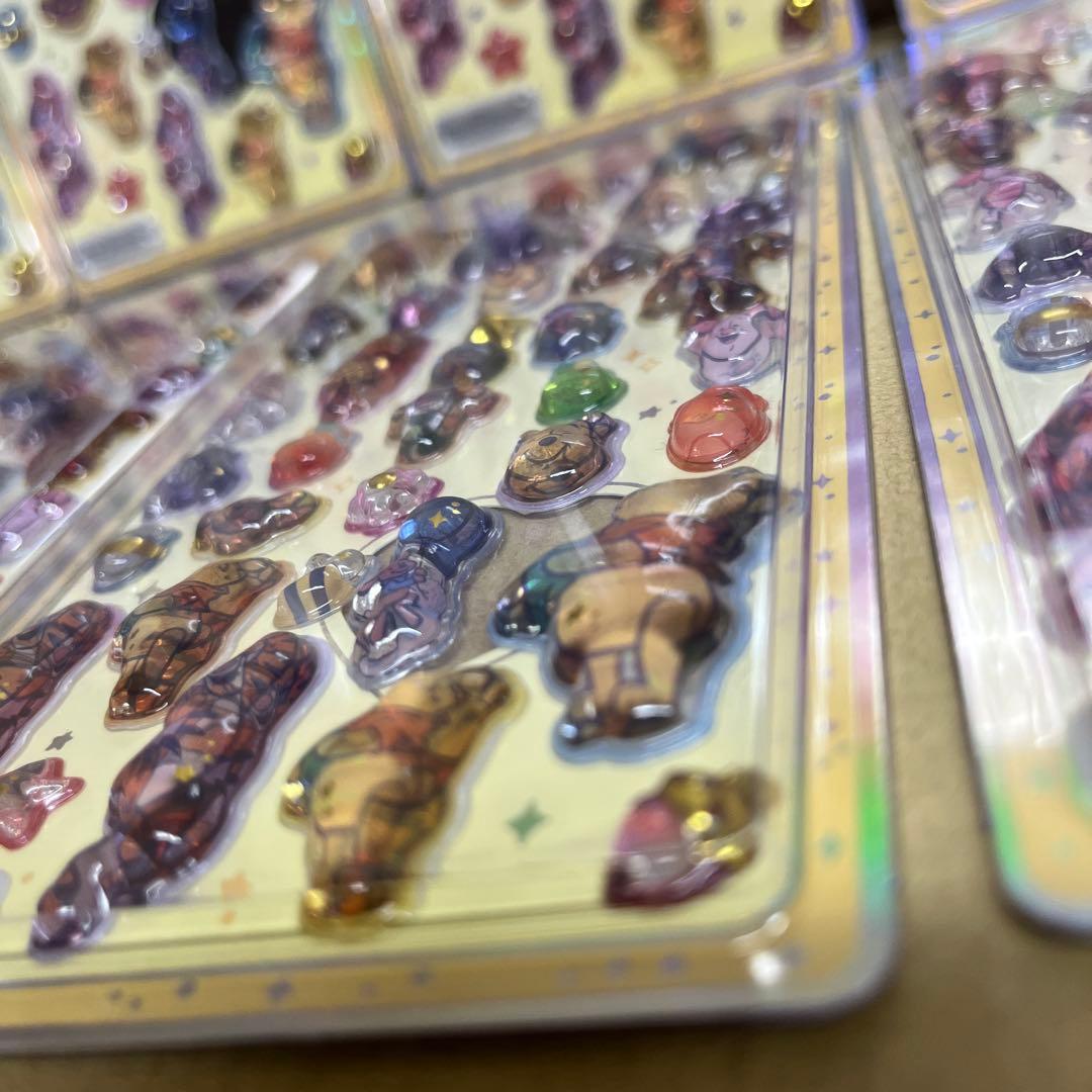 正規品 新品 うるちゅるポップシール くまのプーさん×10枚　まとめ売り♪