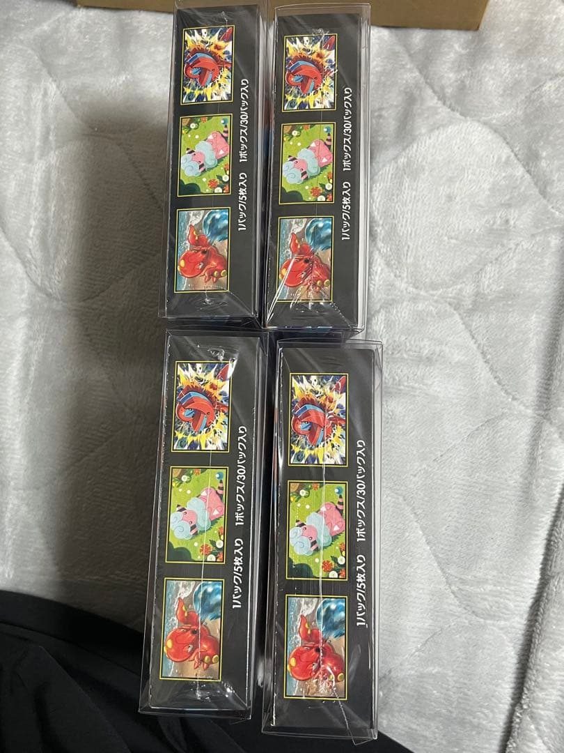 ポケモン ニンジャスピナー 4BOXシュリンク付き