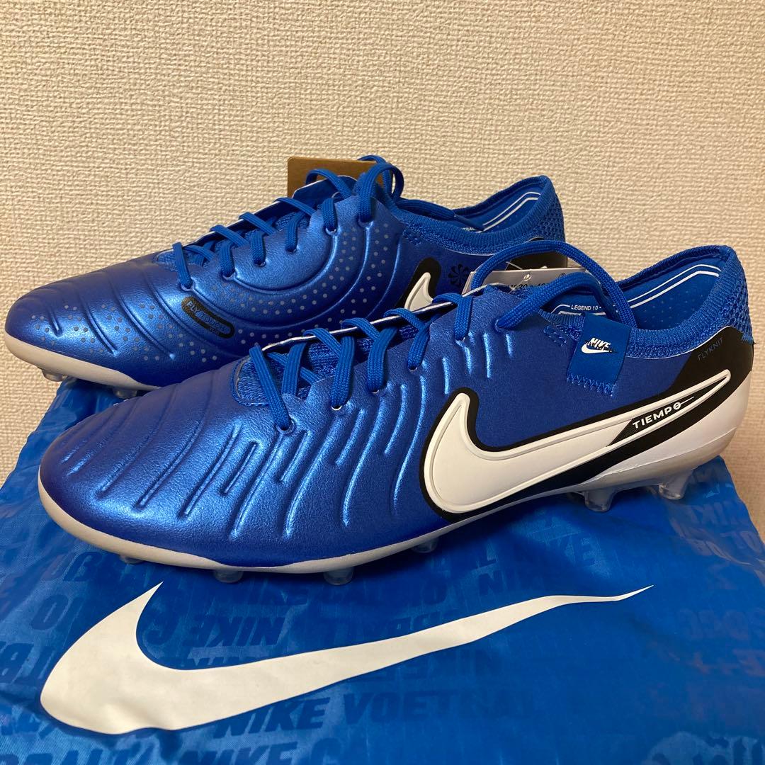 NIKE ティエンポレジェンド10エリート AG-PRO 28㎝ 人工芝　青