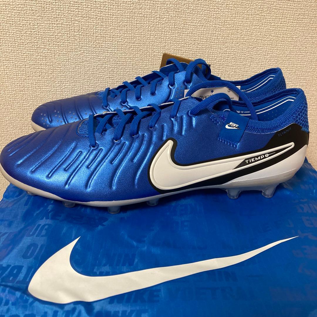 NIKE ティエンポレジェンド10エリート AG-PRO 28㎝ 人工芝　青