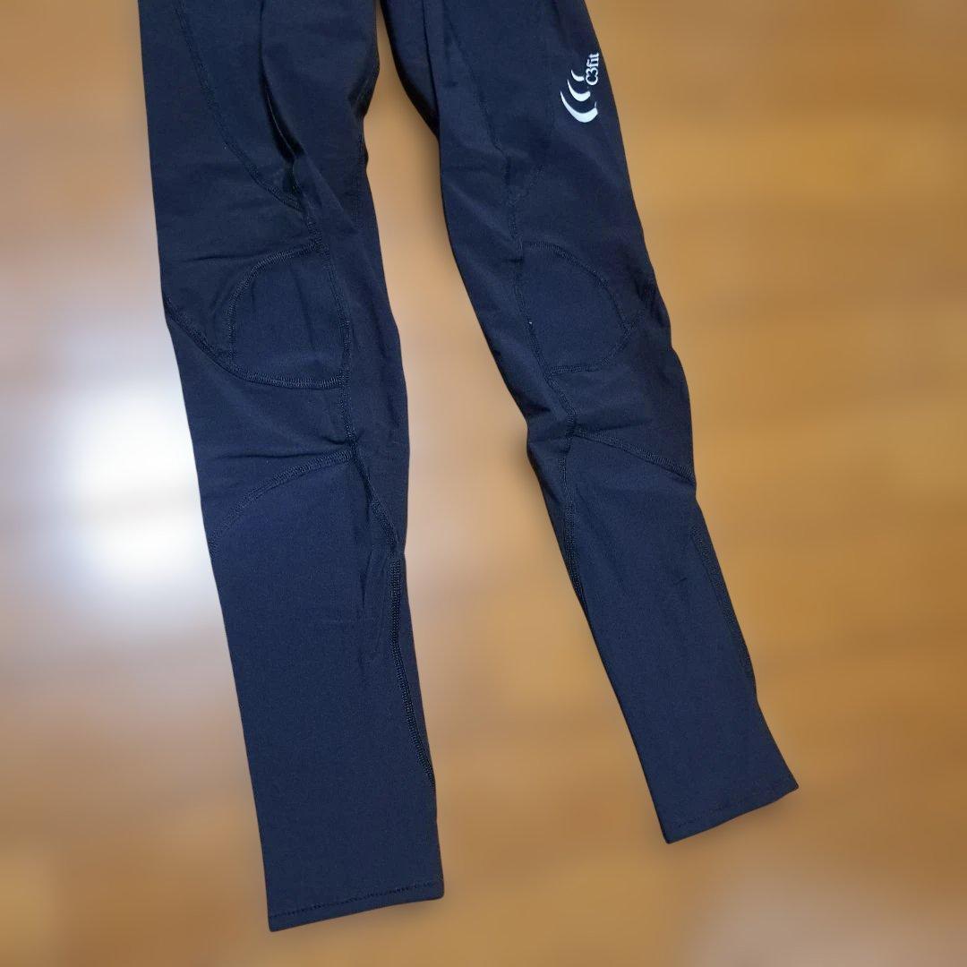 【美品】C3fit インパクトエアーロングタイツ ランニング登山 レディース L