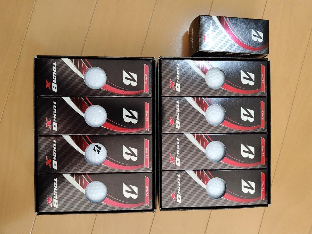 【新品】ブリヂストン TOUR B X ホワイト 2ダース+2個