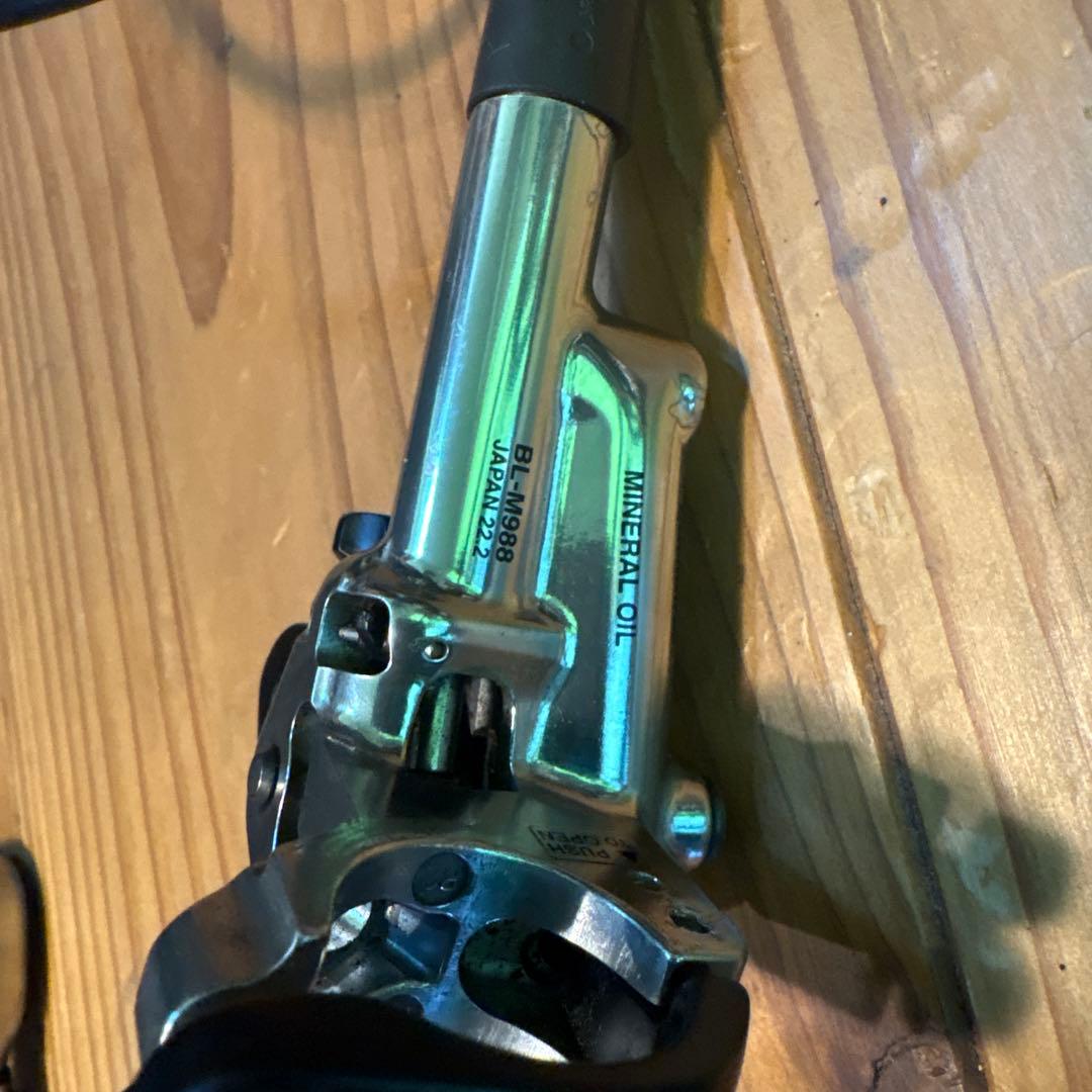 良品⭐︎XTR 油圧ディスクブレーキ前後セット(^^)