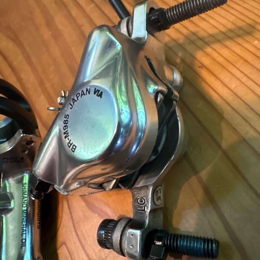 良品⭐︎XTR 油圧ディスクブレーキ前後セット(^^)