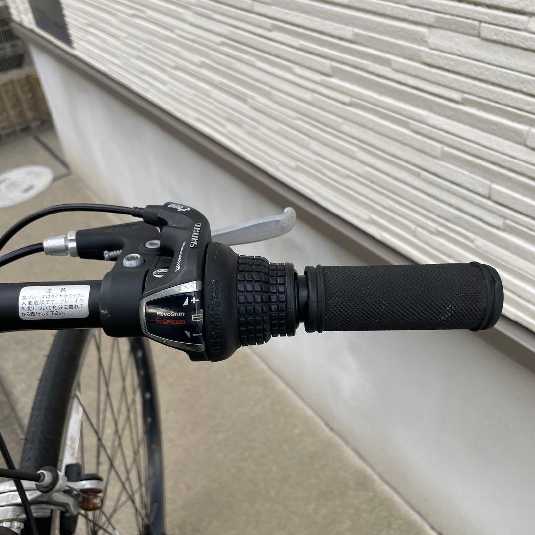 シボレーコルベット 700C シマノ6速 420mm 　クロスバイク　ブラック