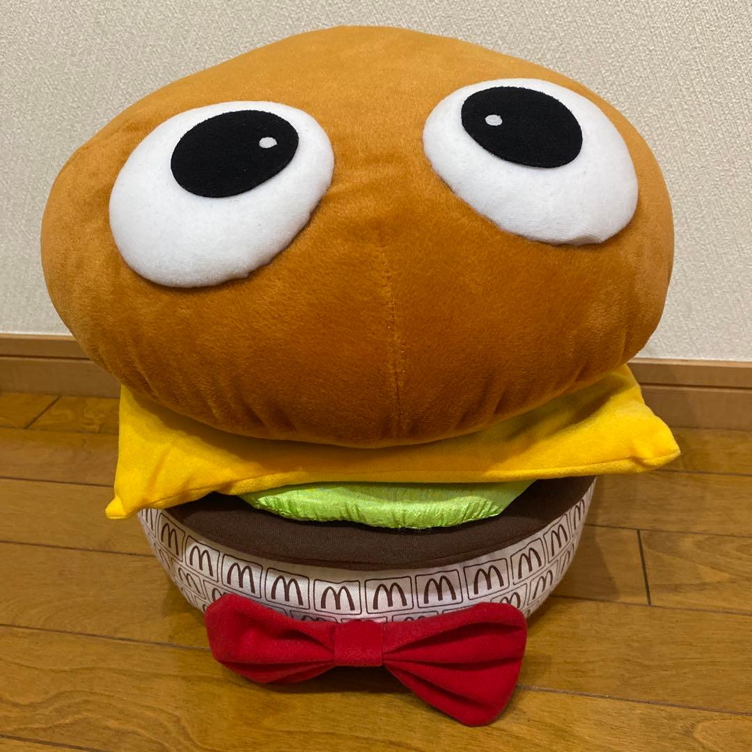マクドナルド　ハンバーガークッション　　2001年 正規品　レア