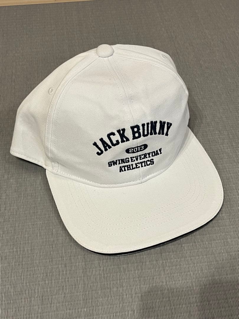 新品JACKBUNNY ホワイトジャケット、中古キャップセット