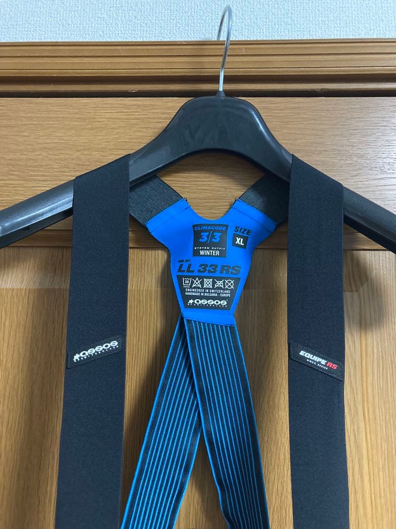 【美品】Assos Equipe RS XL S9 ブラック