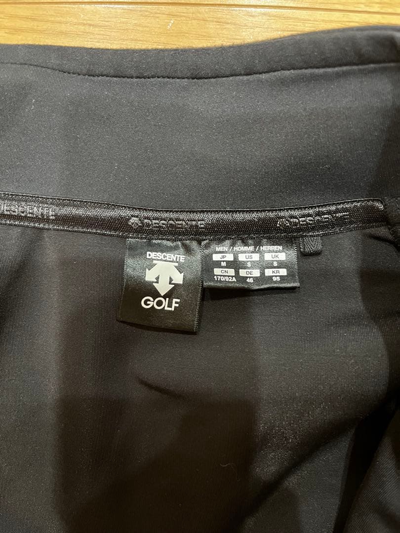 DESCENTE GOLF ジャケット M ブラック