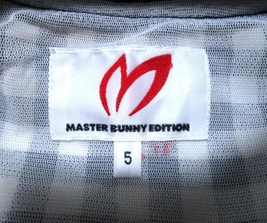 マスターバニーエディション　MASTER BUNNY 　切替ダブルジップブルゾン