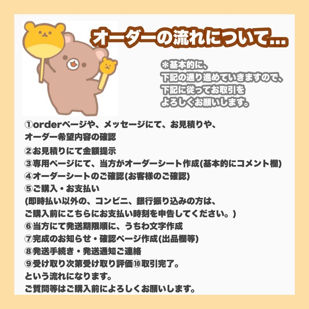 【4/17-18発送期限】(応レビ)(名✖️大小1ずつ1連厚紙装飾あり)むむっぽ様