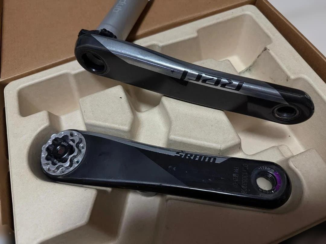 軽量 SRAM RED AXS DUB クランク 170mm 中古 送料無料