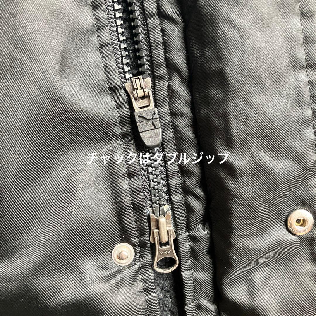 【大きいサイズ】XO PUMA ベンチコート黒ロング　清水エスパルス　サッカー