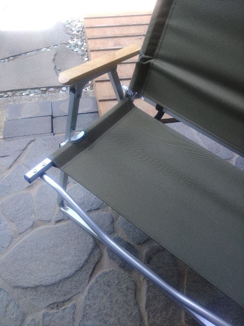 Coleman　フォールディングチェア　ワイド　カーキ　オリーブ　キャンプ