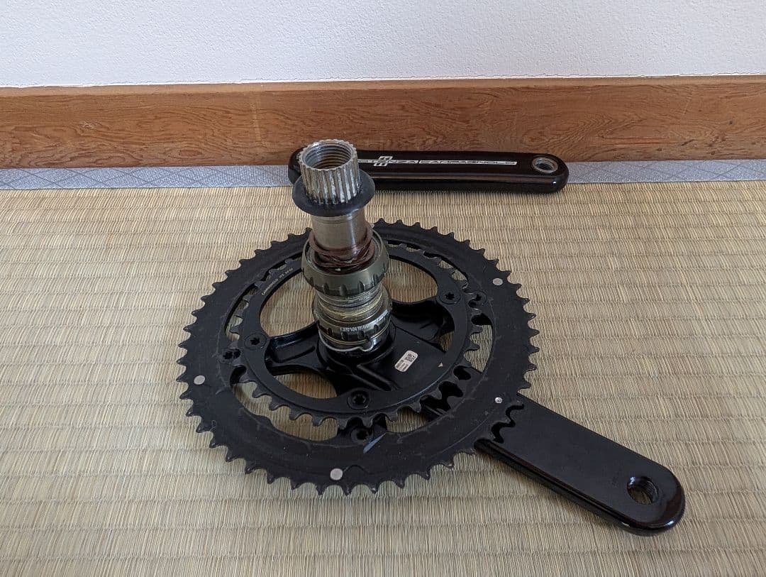Campagnolo POTENZA コンポーネント ブラック ミディアム