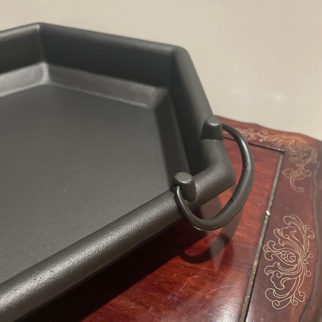 新品/未使用　南部鉄器　岩鋳　すき焼き鍋