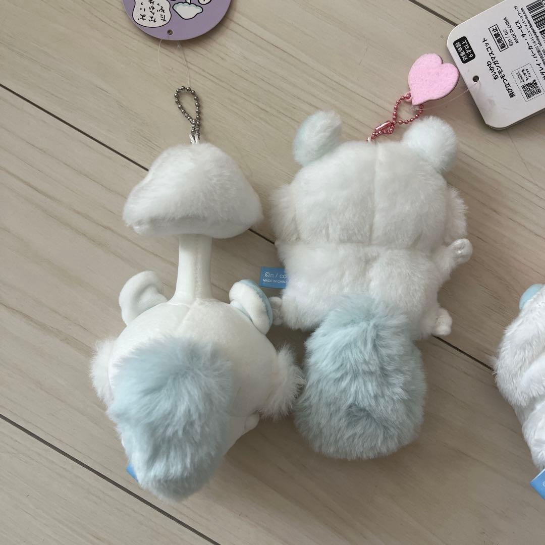 モモンガ ぬいぐるみ マスコット　4点セット
