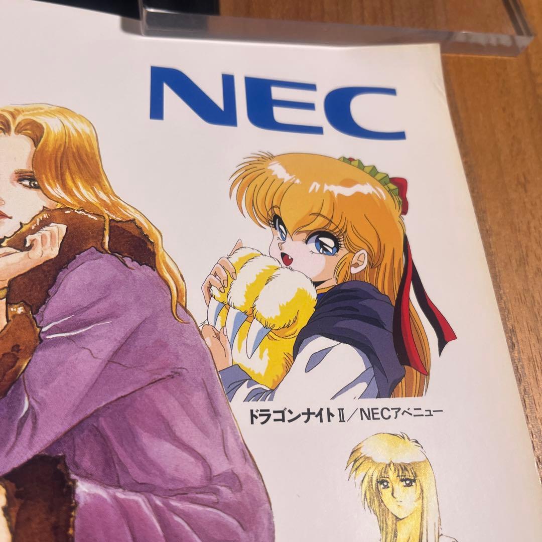 【当時物】PCエンジンデュオ　販促ポスター　DUO