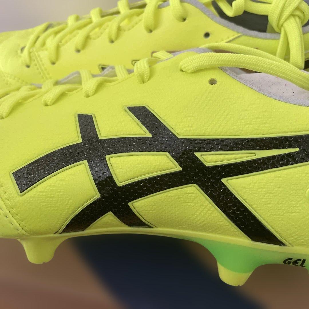 asics DS LIGHT 蛍光イエロー サッカースパイク27cm #2076