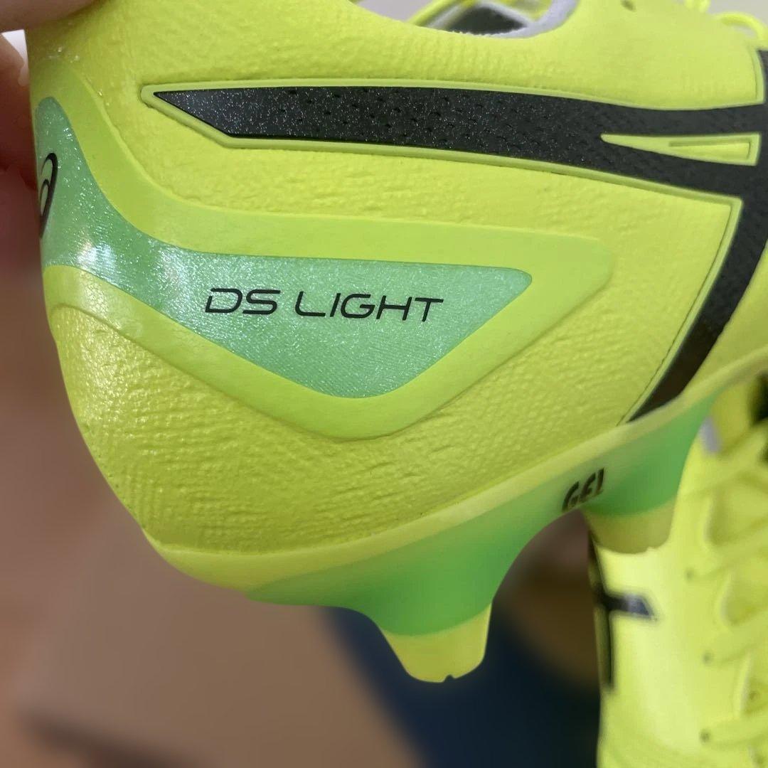 asics DS LIGHT 蛍光イエロー サッカースパイク27cm #2076