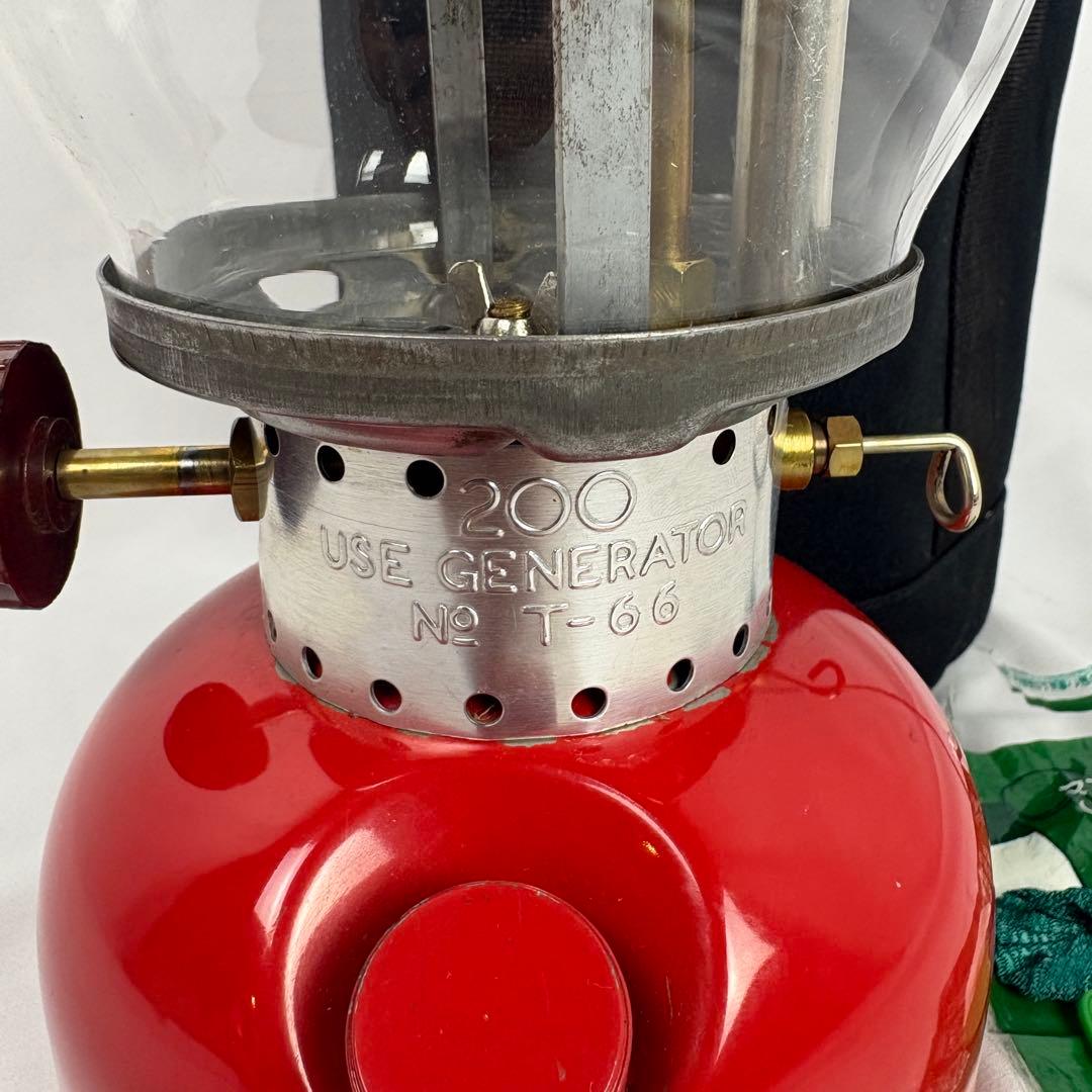 コールマン ヴィンテージランタン 200 1969年7月製造 ソフトケース付き