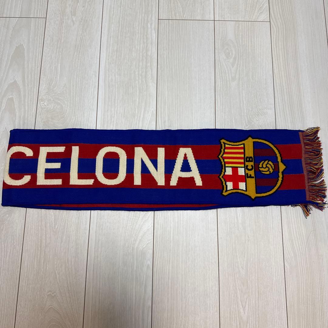 【希少・バルセロナ現地購入】FC Barcelona スカーフ 正規品