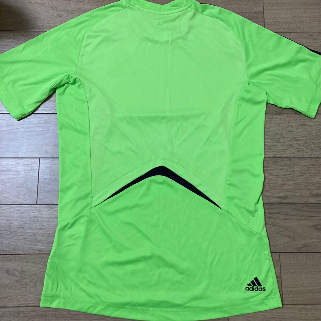 adidas チェルシー 2010-11チャンピオンズリーグ用シャツ L 蛍光緑
