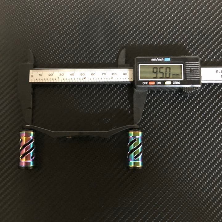 軽量ベイトリール用アルミハンドル アルミハンドルノブ フルセット