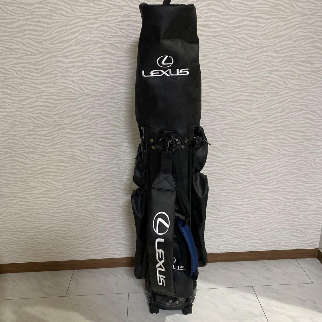 Lexus キャディバッグ ブラックカモフラージュ
