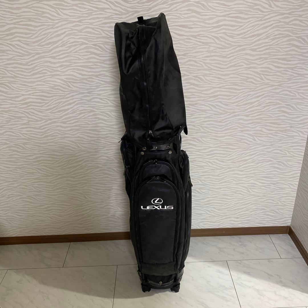 Lexus キャディバッグ ブラックカモフラージュ