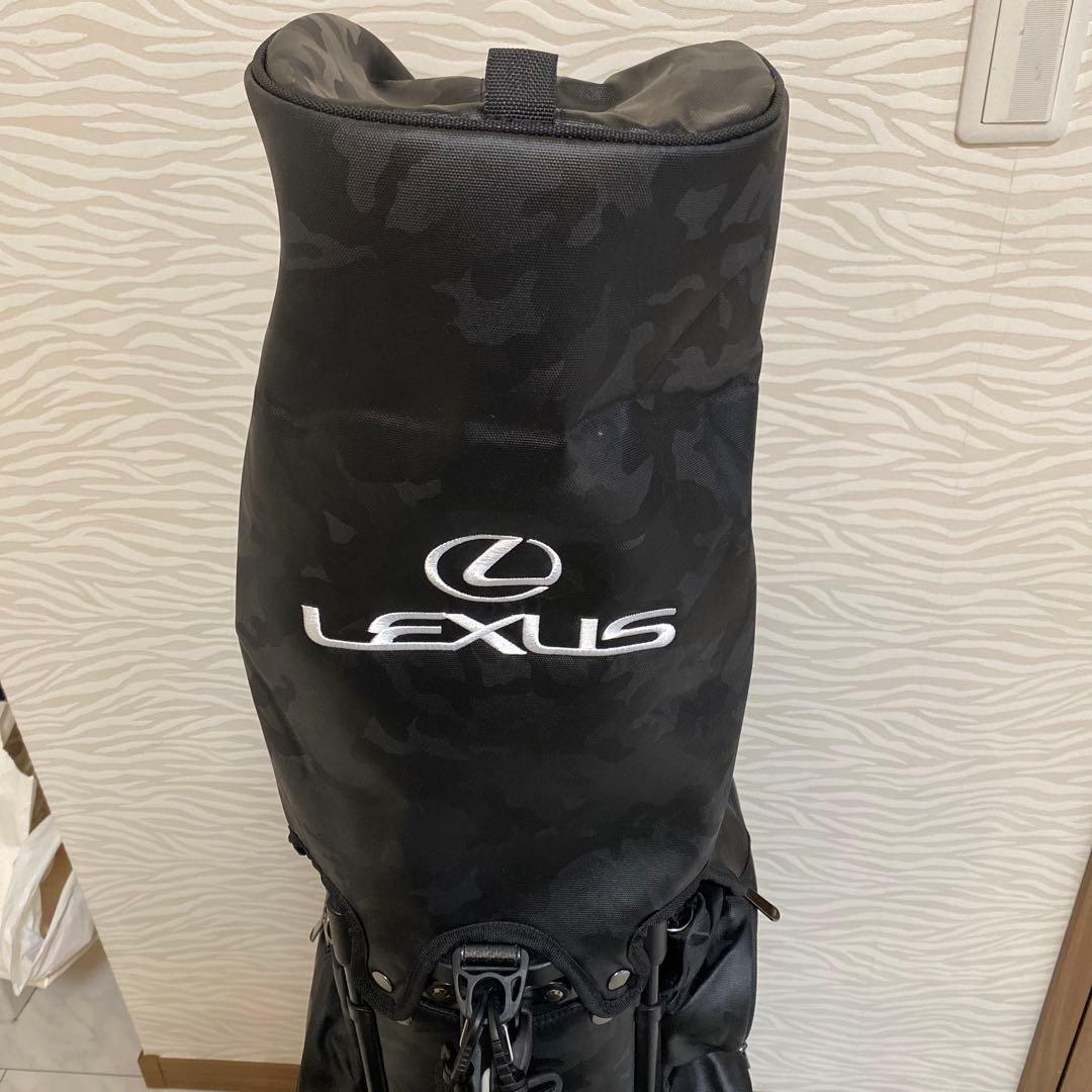 Lexus キャディバッグ ブラックカモフラージュ
