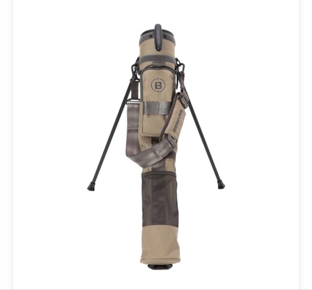 BRIEFING GOLF 撥水セルフスタンドバッグ人気完売カラー　タン