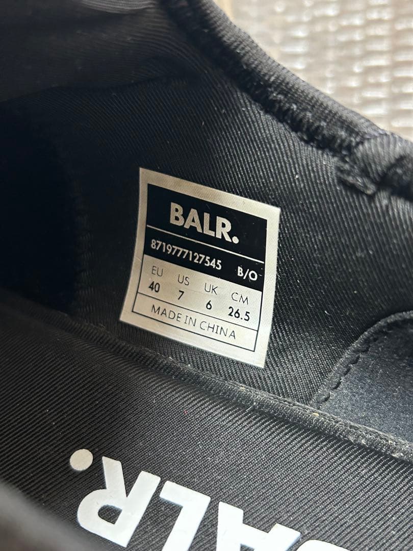 シューズ BALR. LOAB TRAINER v2