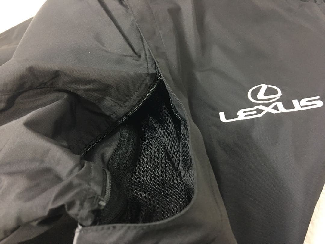 黒SサイズCutter & Buck Lexus 東レ撥水2WAYレインJK