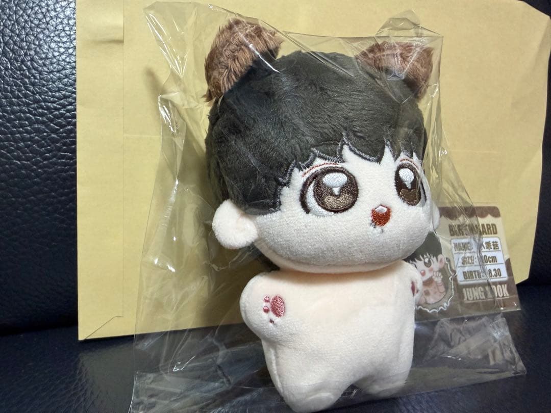 btsぬいぐるみ　ジョングク　10センチ　マスター　正規品⭐️「378」