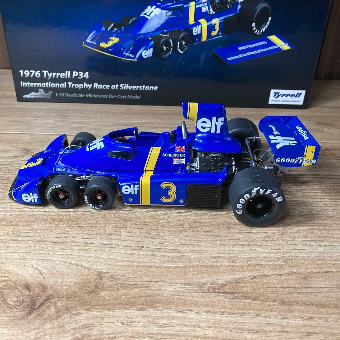 TSMトゥルースケール1/18TyrrellP341976Silverstone