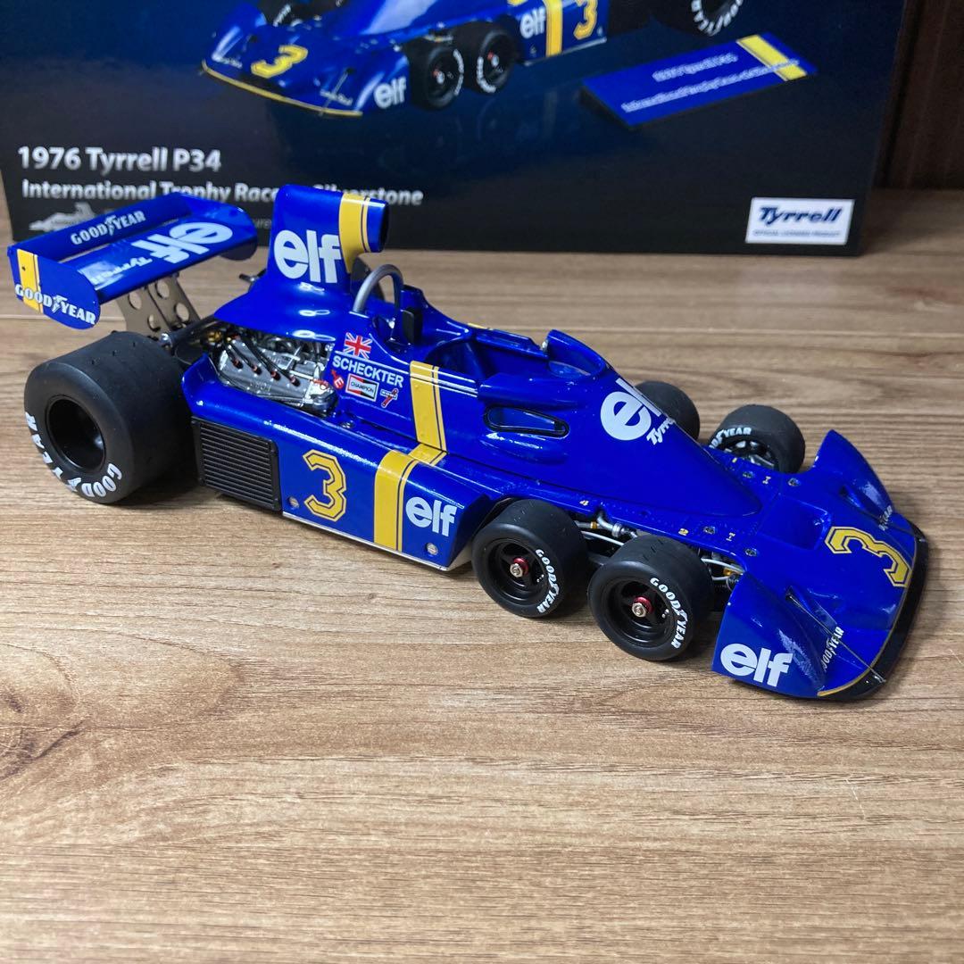 TSMトゥルースケール1/18TyrrellP341976Silverstone