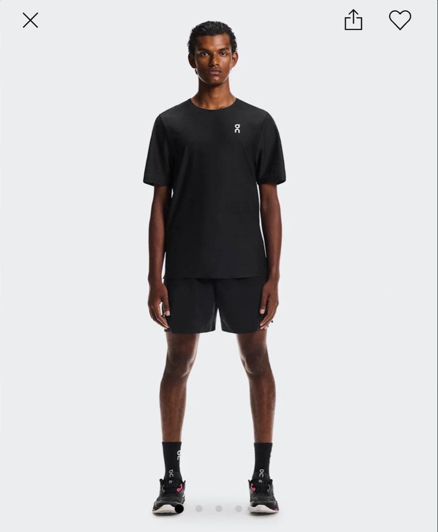 On 5\" Court Shorts Black Sサイズ
