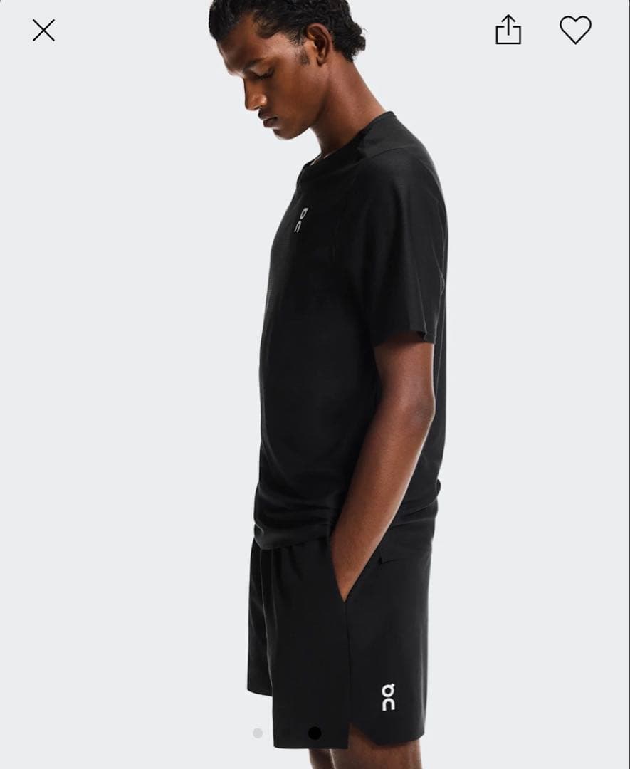 On 5\" Court Shorts Black Sサイズ