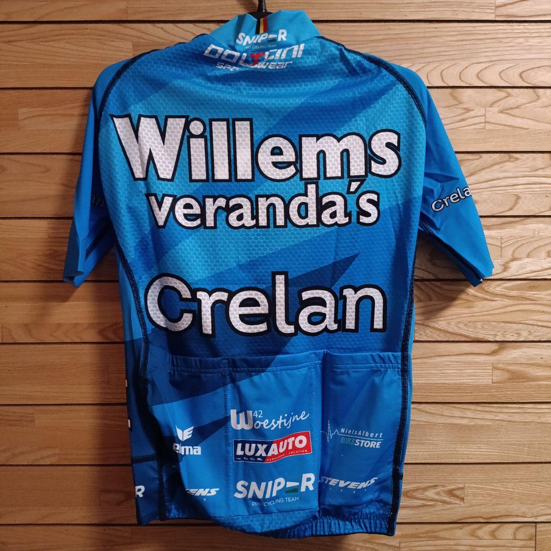 支給品　Veranda's Willems Crelan　サイクルジャージ　S