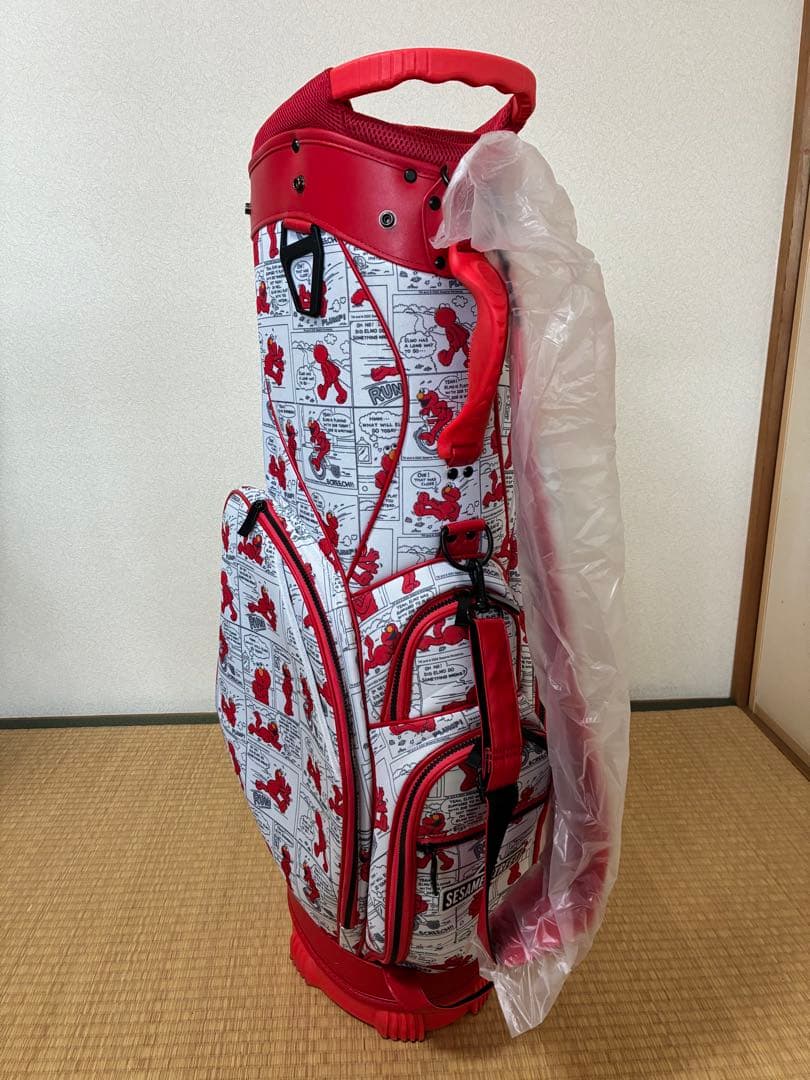セサミストリート ゴルフバッグ ・ラウンドバックのセット