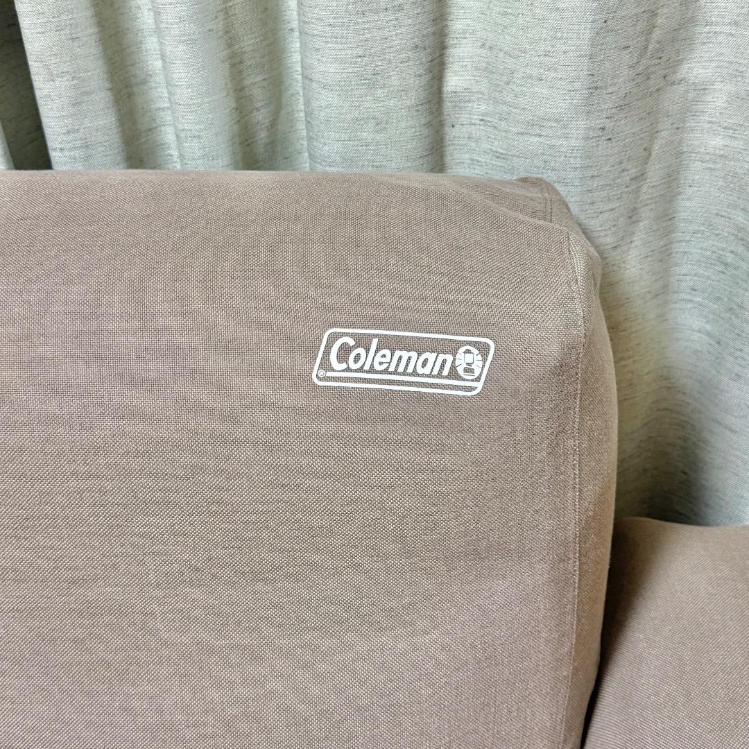 Coleman コールマン　エアカウチ　ダブル　ベージュ　収納袋付き