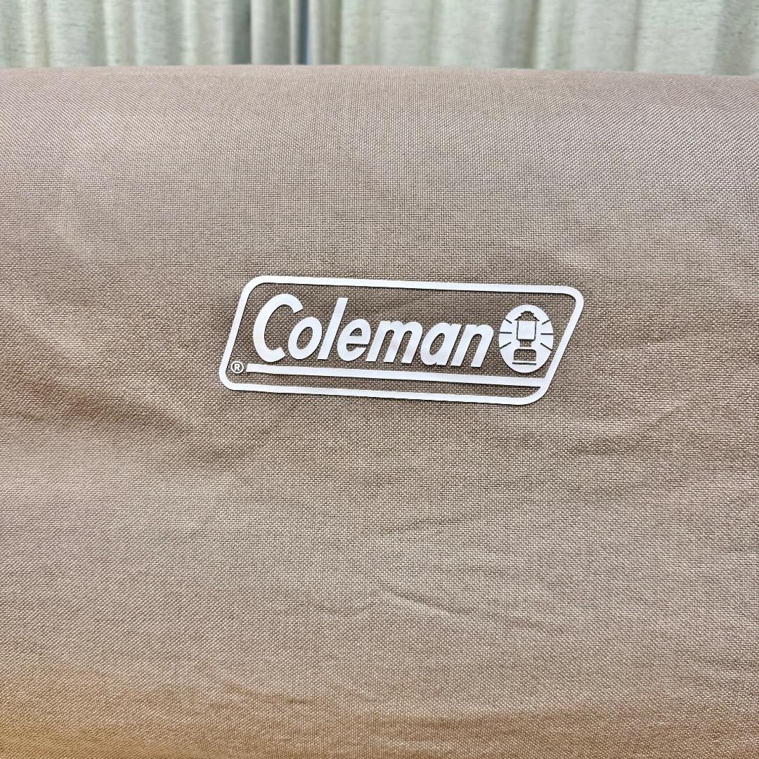 Coleman コールマン　エアカウチ　ダブル　ベージュ　収納袋付き